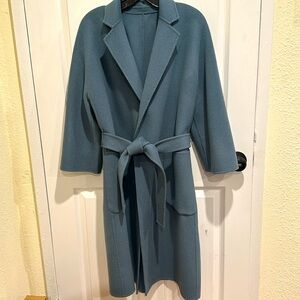 Max Mara Cashmere Blend Oversized Coat, Size 2